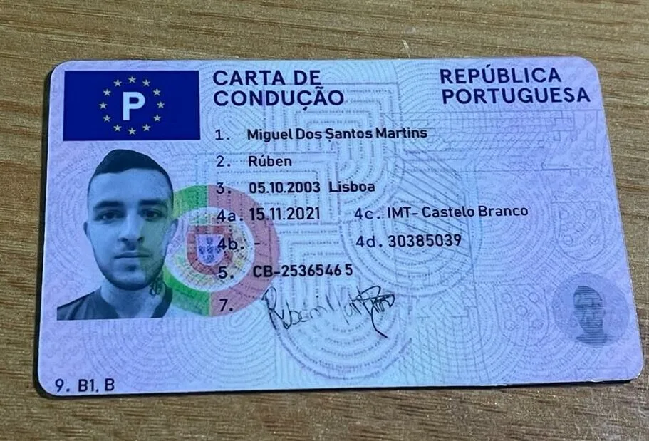 comprar carta de condução portugal