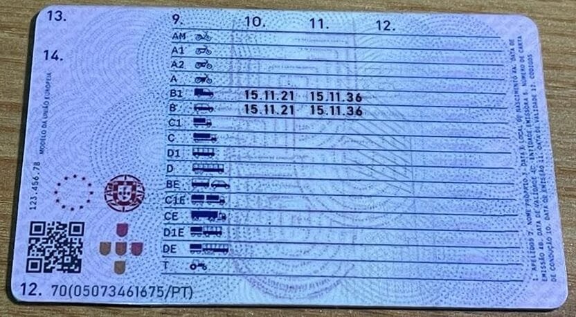 comprar carta em portugal
